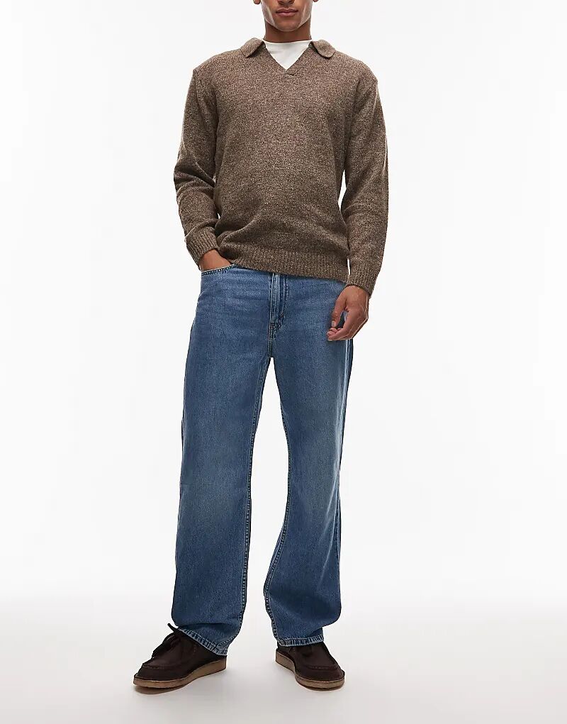 

Джинсы Levi's 565 свободного прямого кроя, легкие, средней степени стертости