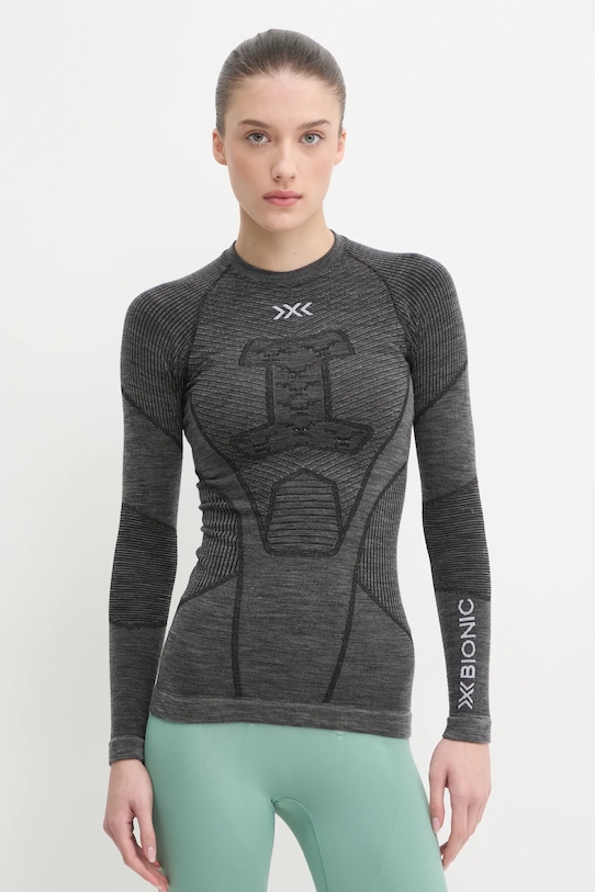 

Лонгслив функциональный Symbio Merino X-Bionic, серый