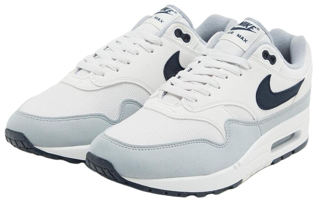 Кроссовки Nike Air Max 1, белый/серый — фото 3