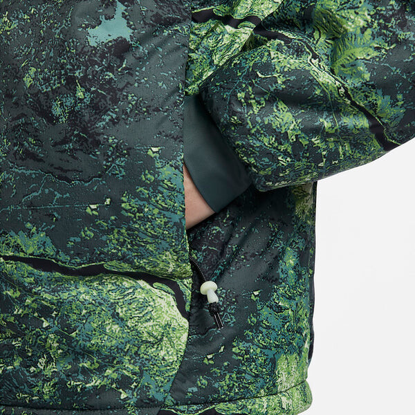 Куртка acg therma fit adv куртка с принтом по всей поверхности Nike, зеленый — фото 3