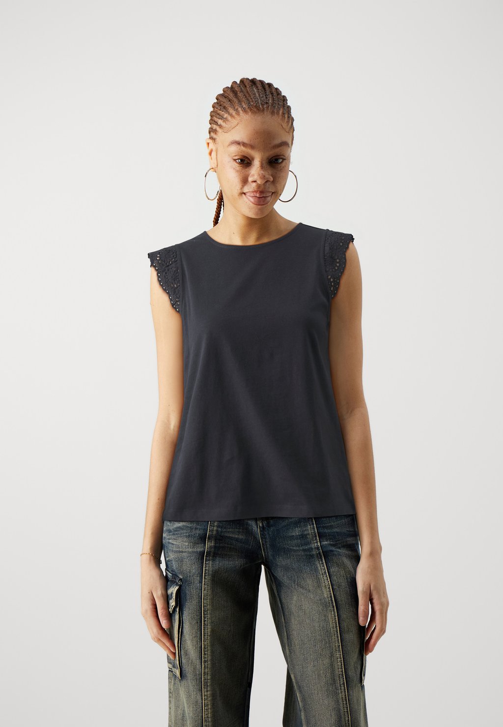

Футболка с принтом VMEMILY GATHERING Vero Moda, черный
