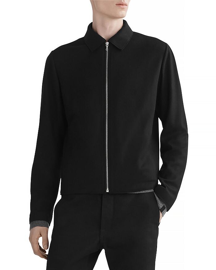 

Пальто Melrose из японской шерсти rag &bone rag & bone, черный