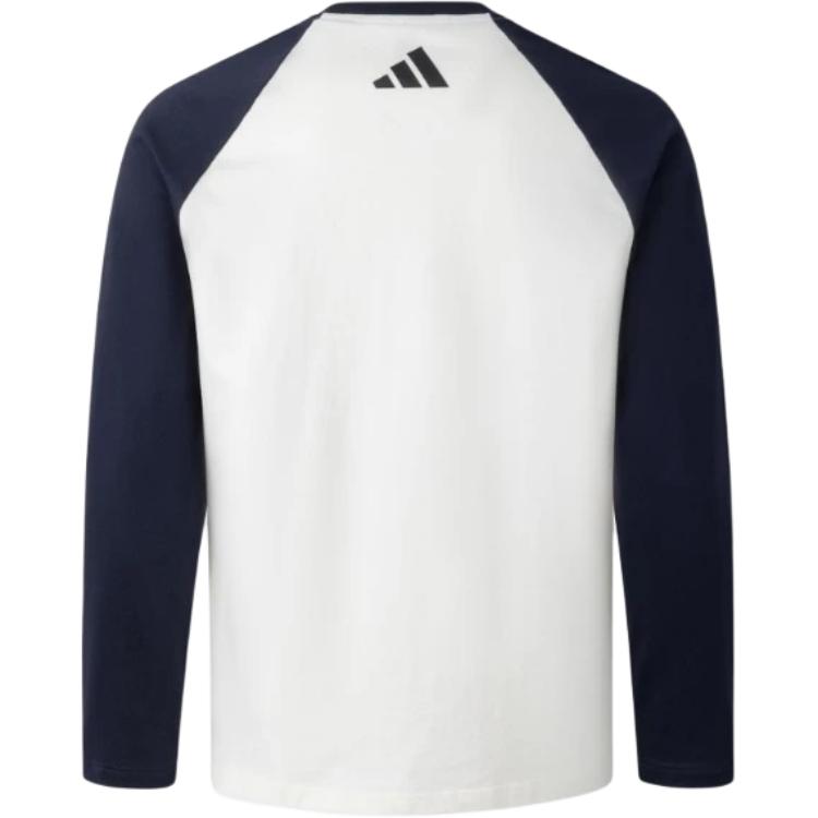Adidas Футболка Unisex White/Ink Blue — фото 4