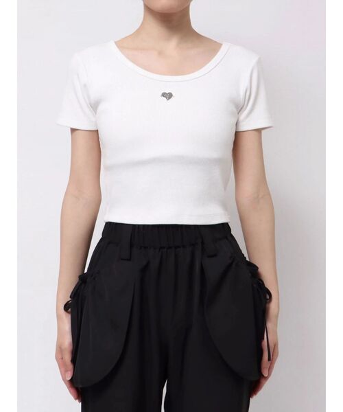 

Футболка с принтом EMODA, белый