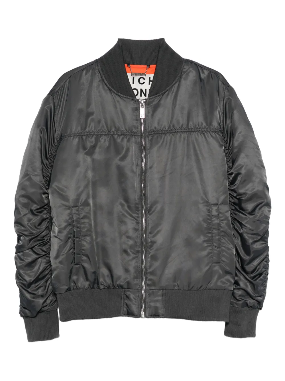 

Куртка-бомбер на молнии John Richmond, серый