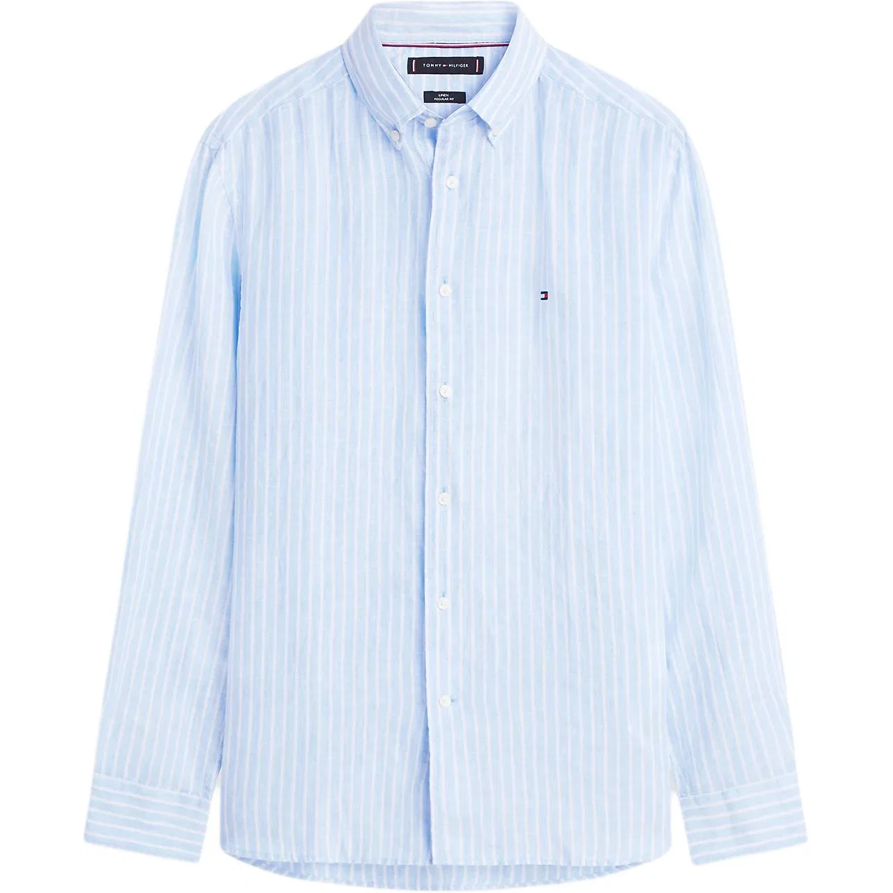 Рубашка с длинным рукавом в полоску Tommy Hilfiger Cloud Blue