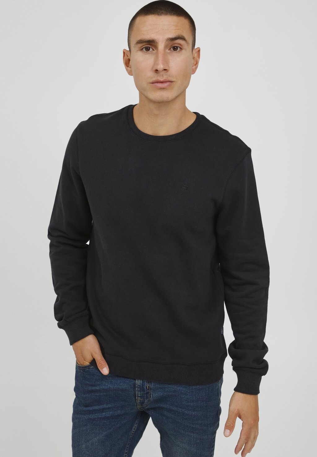 

Толстовка BHBHAVEBURY CREW NECK SWEATSHIRT Blend, цвет black