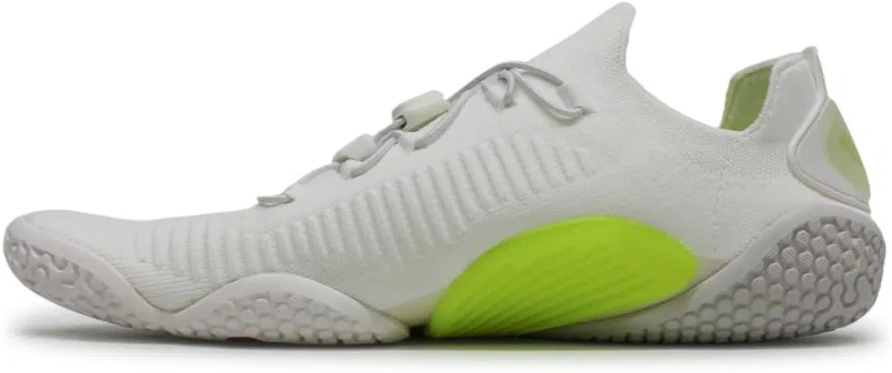 Кроссовки VIVOBAREFOOT Motus Flex для мужчин, без перепада высоты подошвы, улучшают силу и устойчивость, легкие для тренировок и бега, обеспечивают устойчивость на земле, ярко-белые — фото 4