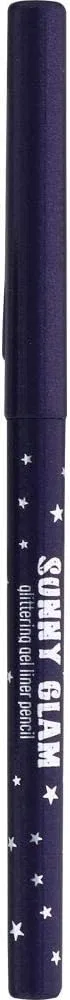 Подводка для глаз с блестками Prolance Sunny Gram Glitter Gel Liner Pencil 04 фиолетовый — фото 2