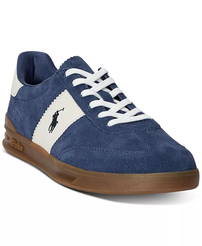 

Мужские кроссовки Heritage Aera из замши Polo Ralph Lauren, белый