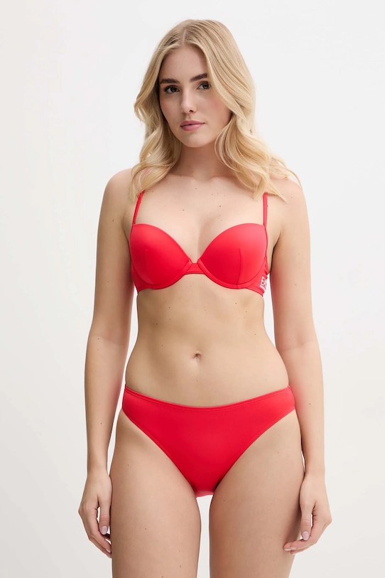 

Двухкомпонентный купальник Ea7 Emporio Armani, красный