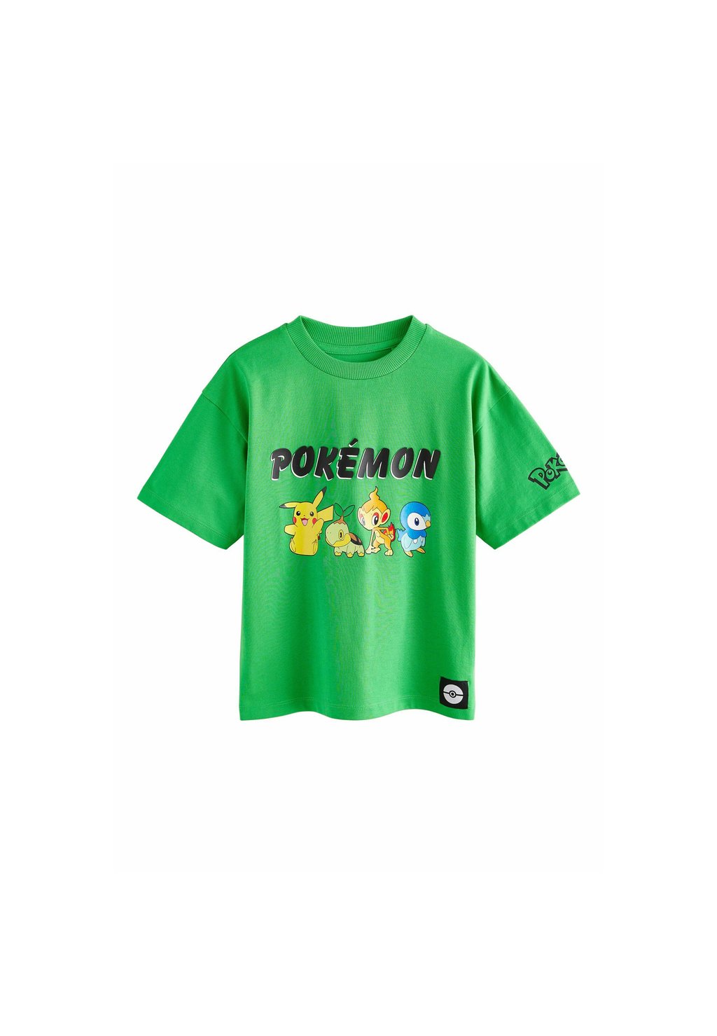 

Футболка с принтом POKEMON PIKACHU - REGULAR FIT Next, зеленый