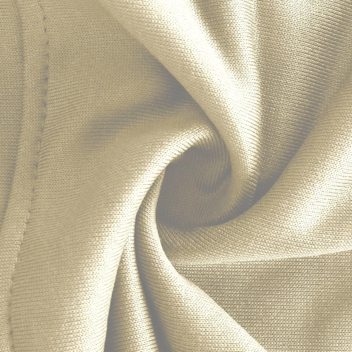 Женский спортивный костюм из футера с молнией, Beige — фото 4