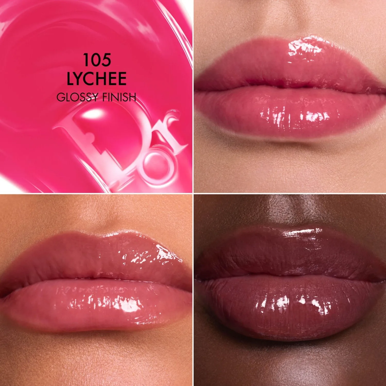 Уход за губами Dior Addict Lip Glow Butter Dior, 105 lychee, 10 мл — фото 4