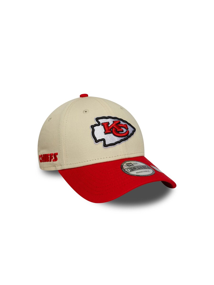 

Бейсболка NEW ERA 9FORTY Kansas City Chiefs Wordmark NFL, бежевый