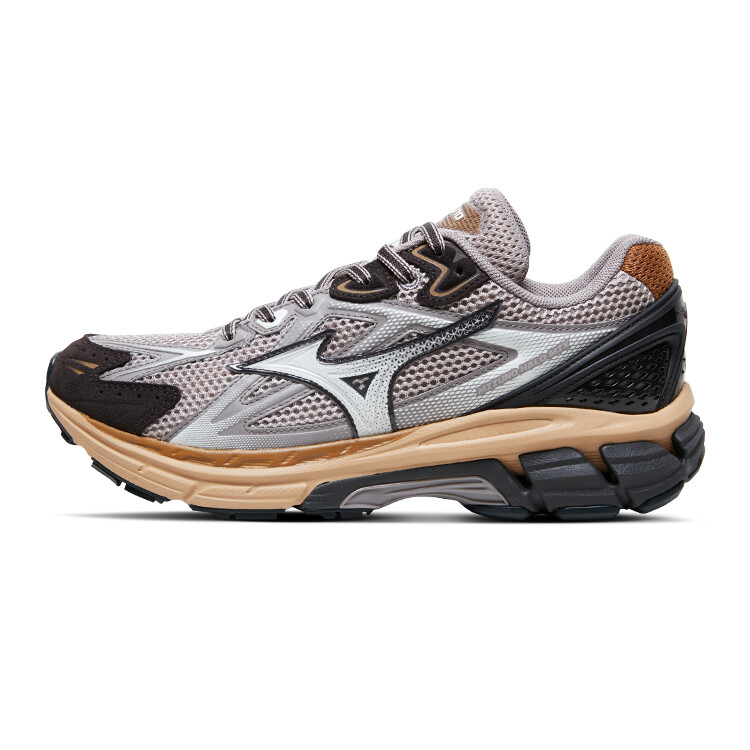 

Кроссовки Halo Mix Running Shoes Unisex Low-top Red Bean Grey / Jet Black / Champagne White Mizuno, Белый, Кроссовки Halo Mix Running Shoes Unisex Low-top Red Bean Grey / Jet Black / Champagne White Mizuno
