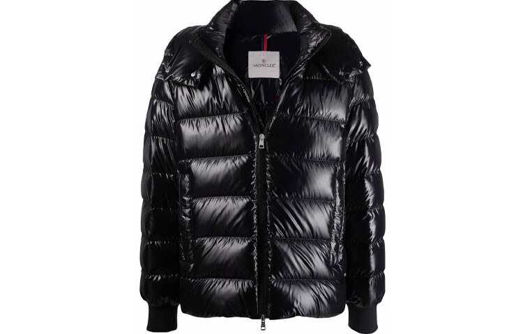 

Пуховик мужской черный Moncler