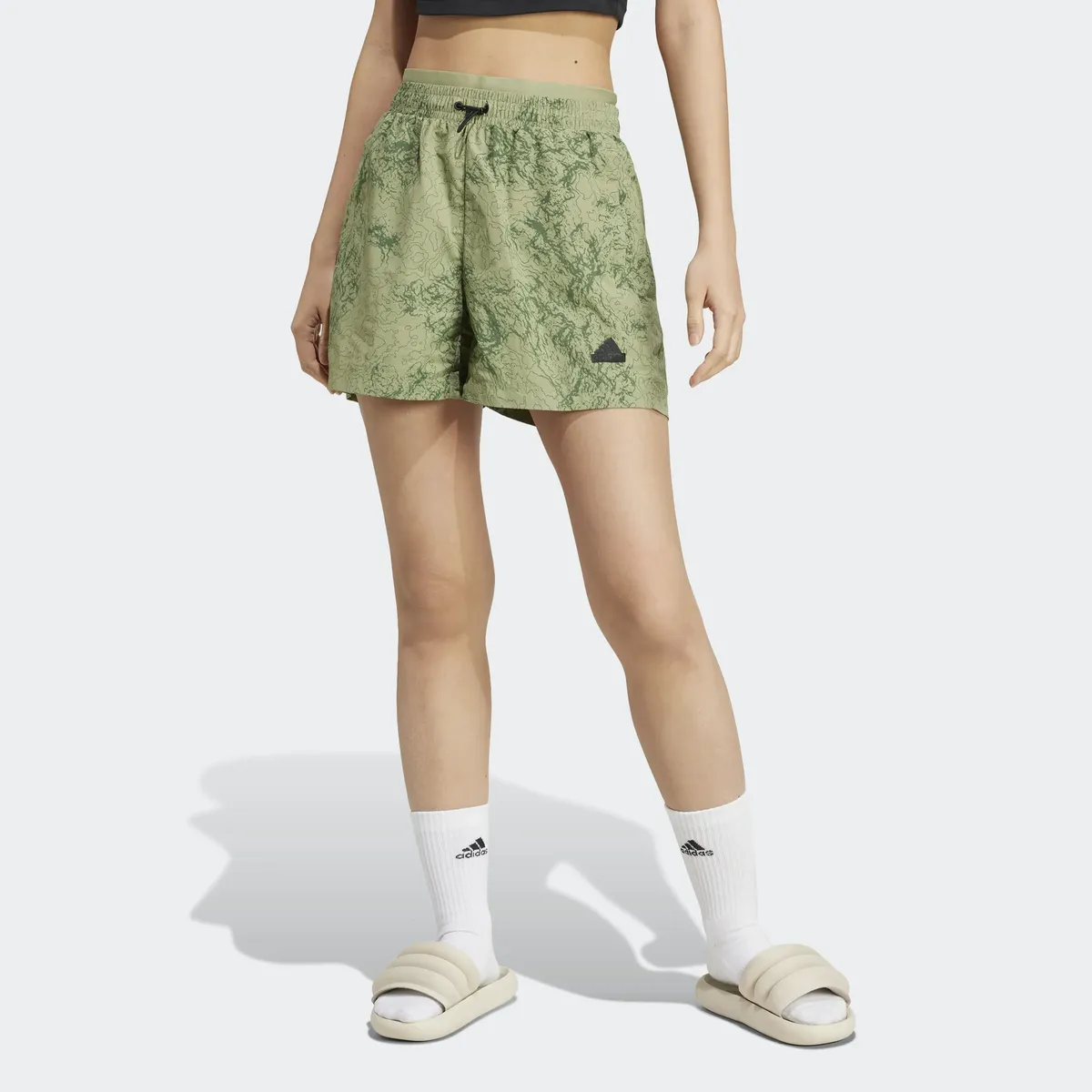 

Спортивные шорты adidas "W CE SHORT" (1 шт.) Adidas Sportswear, зеленый