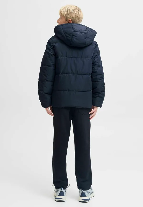 Зимняя куртка-пуховик jjmorgan Jack & Jones Junior, Navy Blazer — фото 3