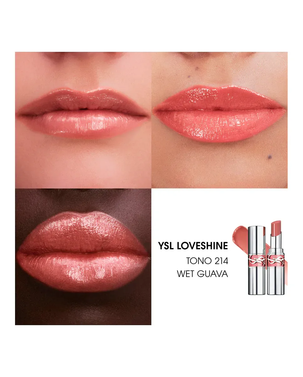 Помада для губ Loveshine Yves Saint Laurent, Wet Guava — фото 3