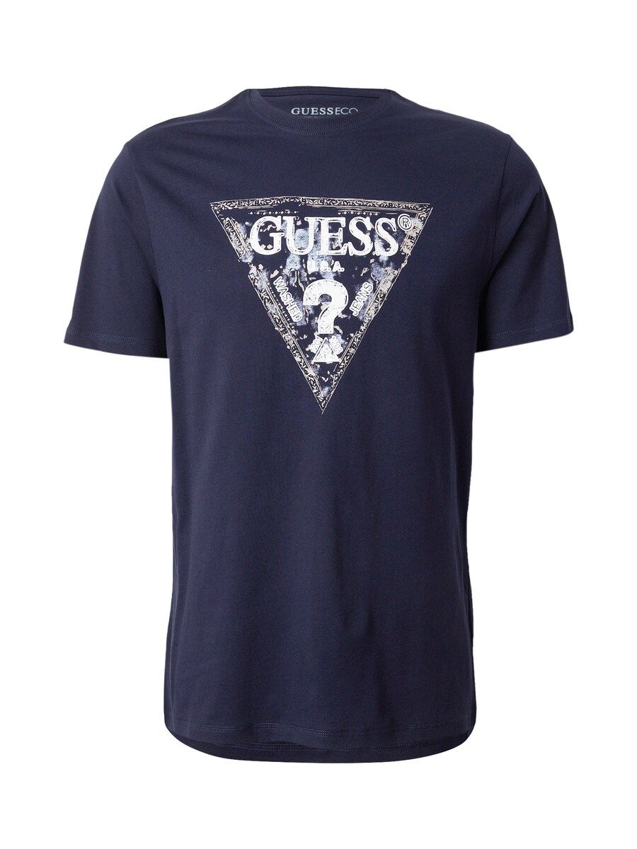

Футболка GUESS, Light blue/Dark blue