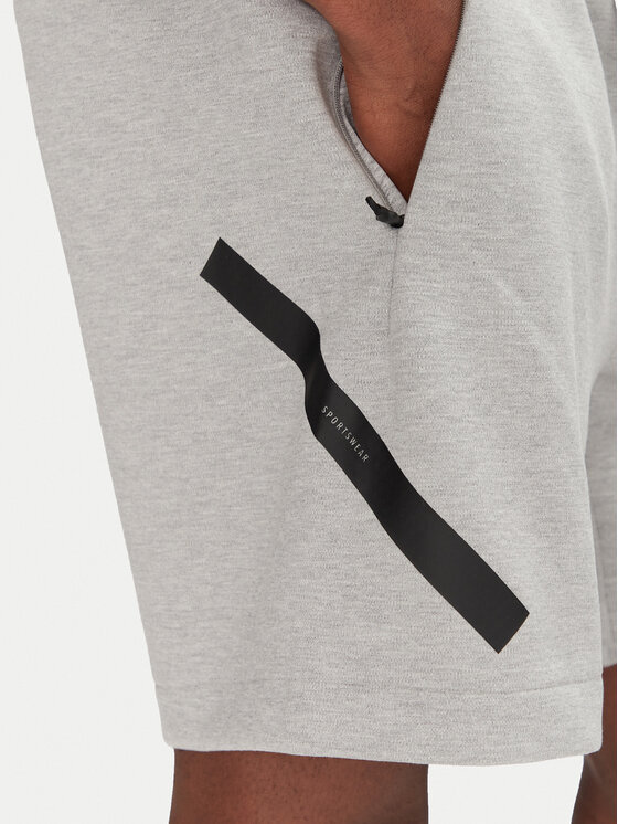 Спортивные шорты обычного кроя Z.N.E. JJ4892 Adidas, серый — фото 4