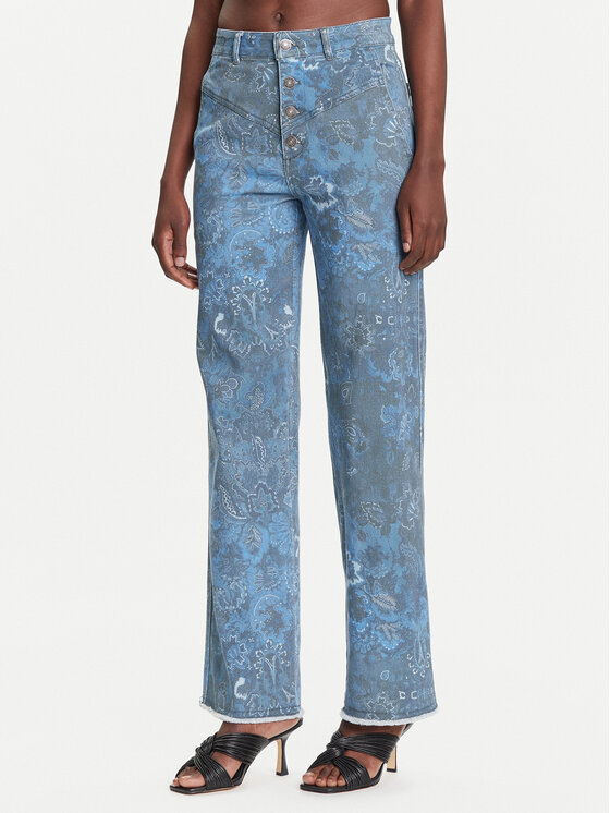 

Джинсы straight fit Pasley 25WWPW01 Desigual, синий