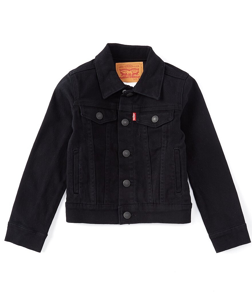 

Джинсовая куртка Levi's Little Boys 2T-7, черный