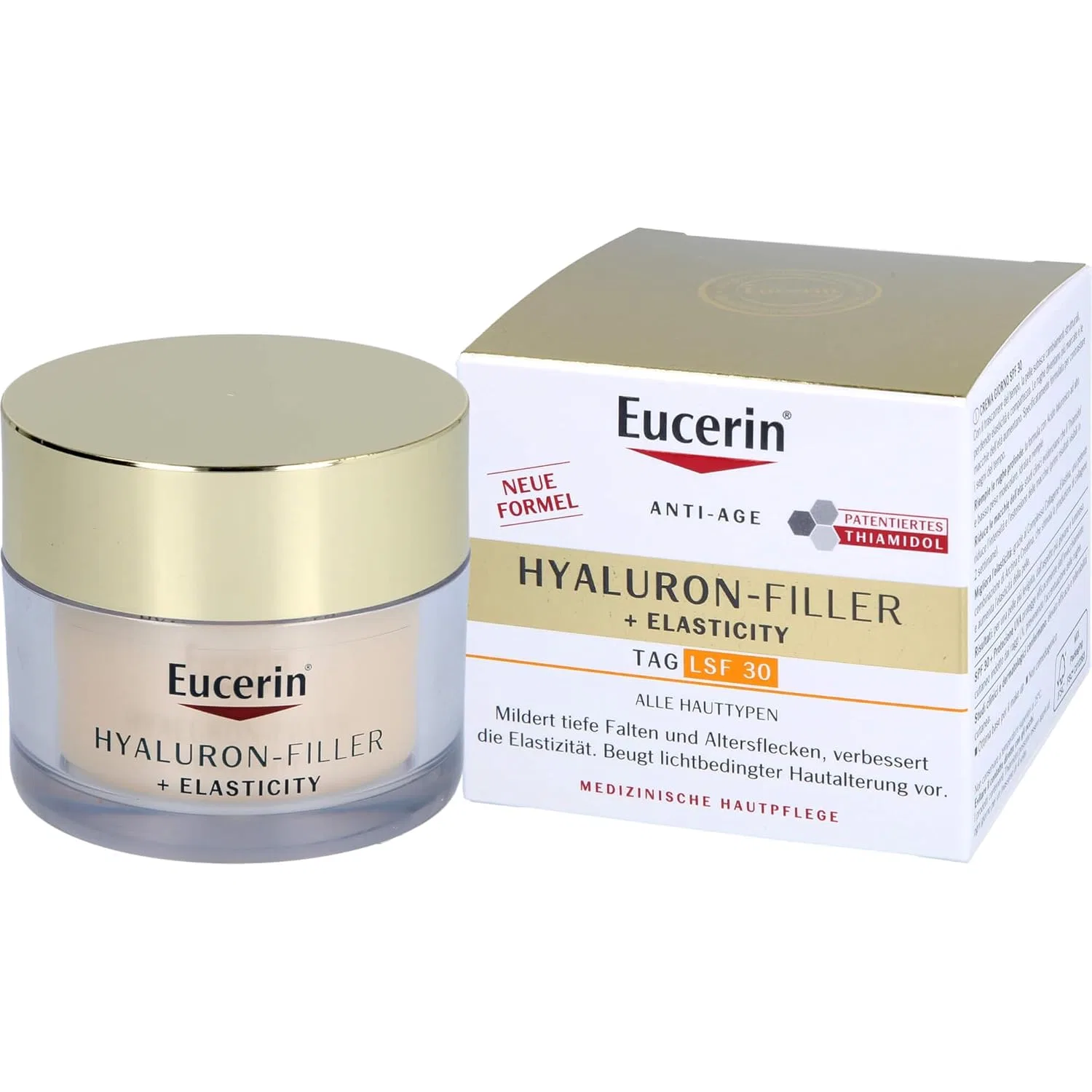 Дневной крем Anti-Age Hyaluronic Filler + Elasticity SPF30 от Eucerin Eucerin — фото 2