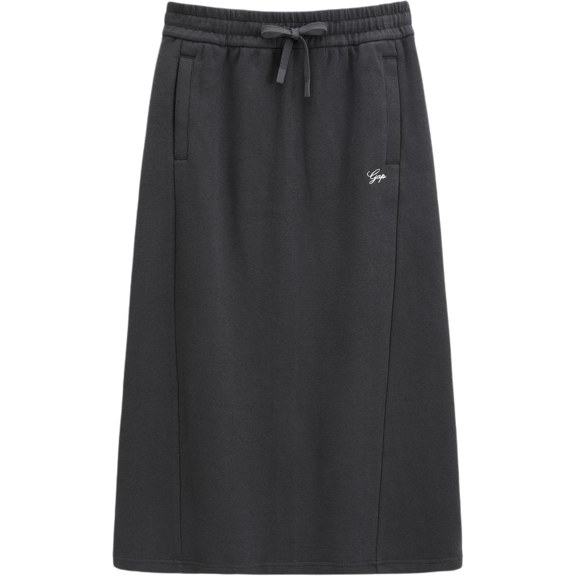 

Повседневная длинная юбка женская GAP, серый