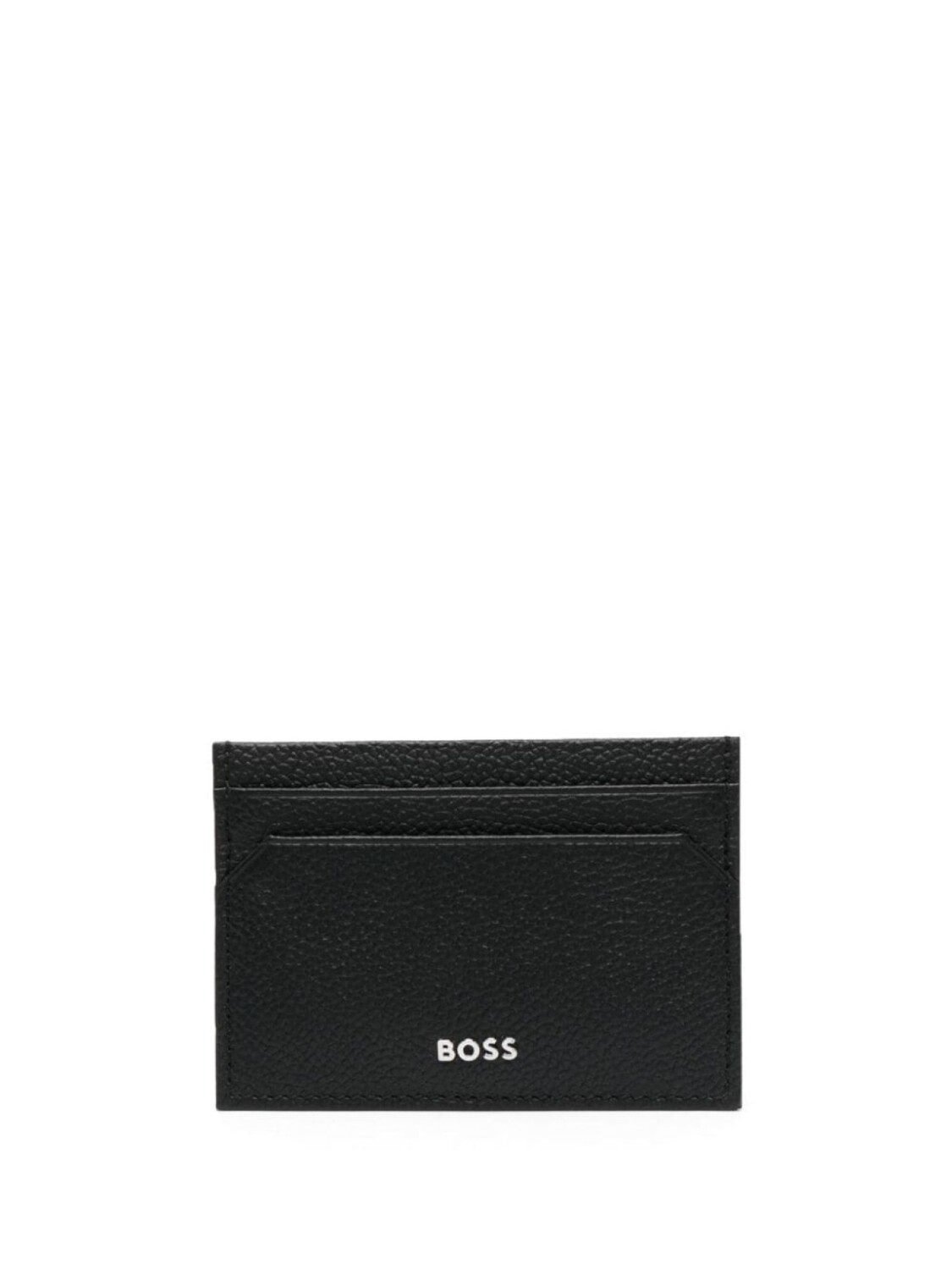 

Картхолдер с логотипом BOSS, черный