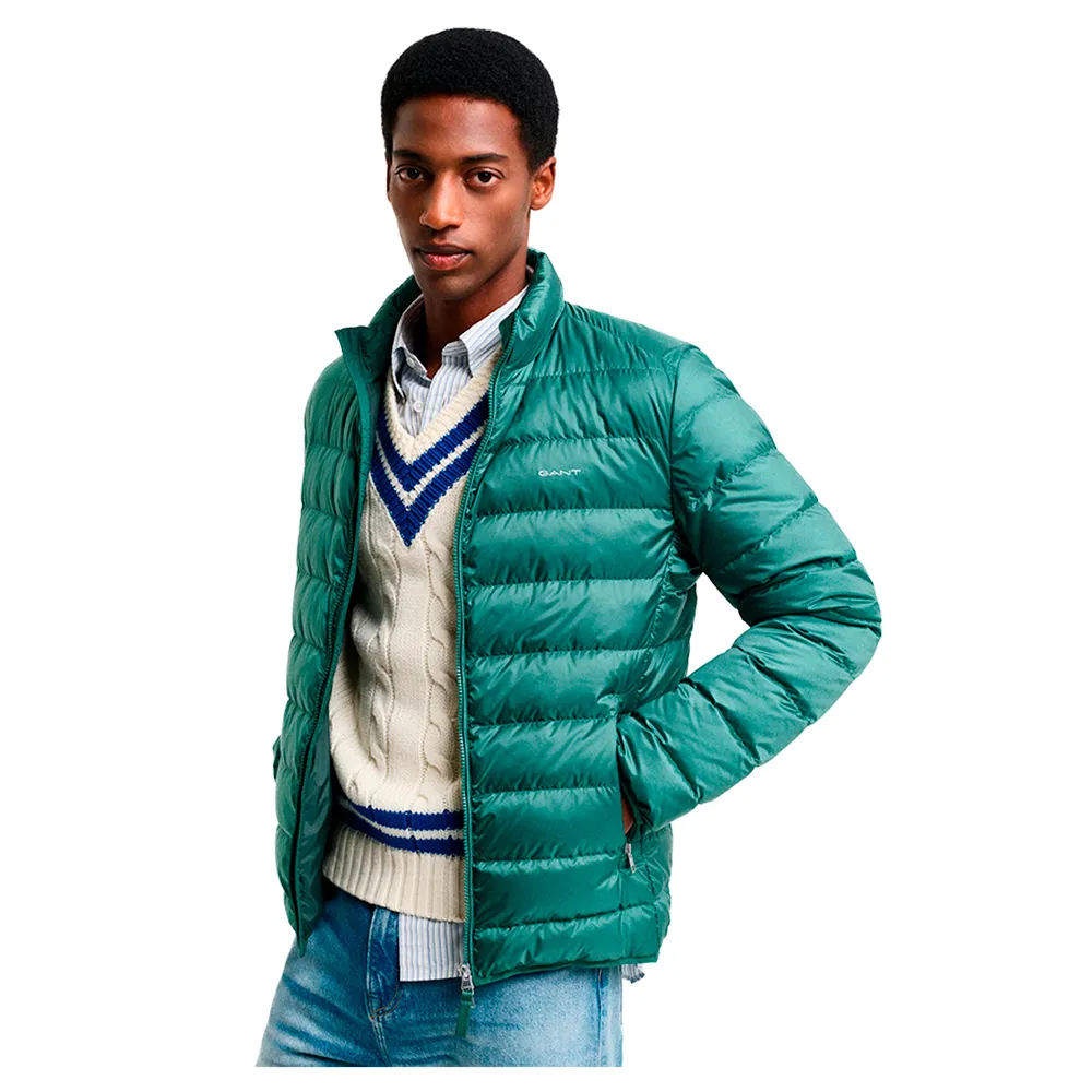 

Куртка Gant Light Down, зеленый