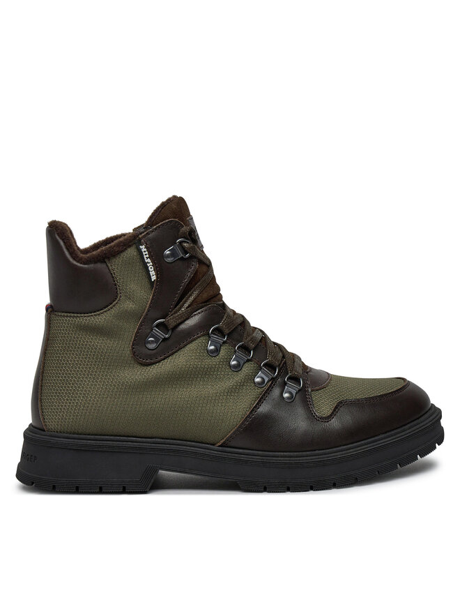 

Ботинки Tommy Hilfiger Hilfiger Warm Cordura Mix Boot FM0FM05180, зеленый