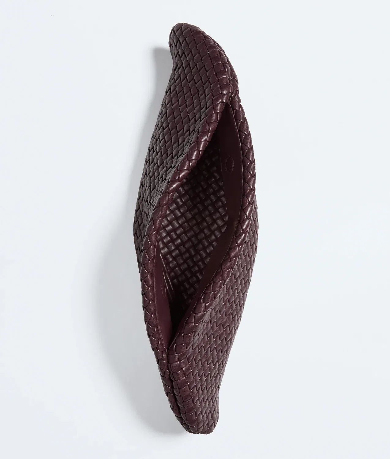 Клатч Onda BOTTEGA VENETA, бордовый — фото 4