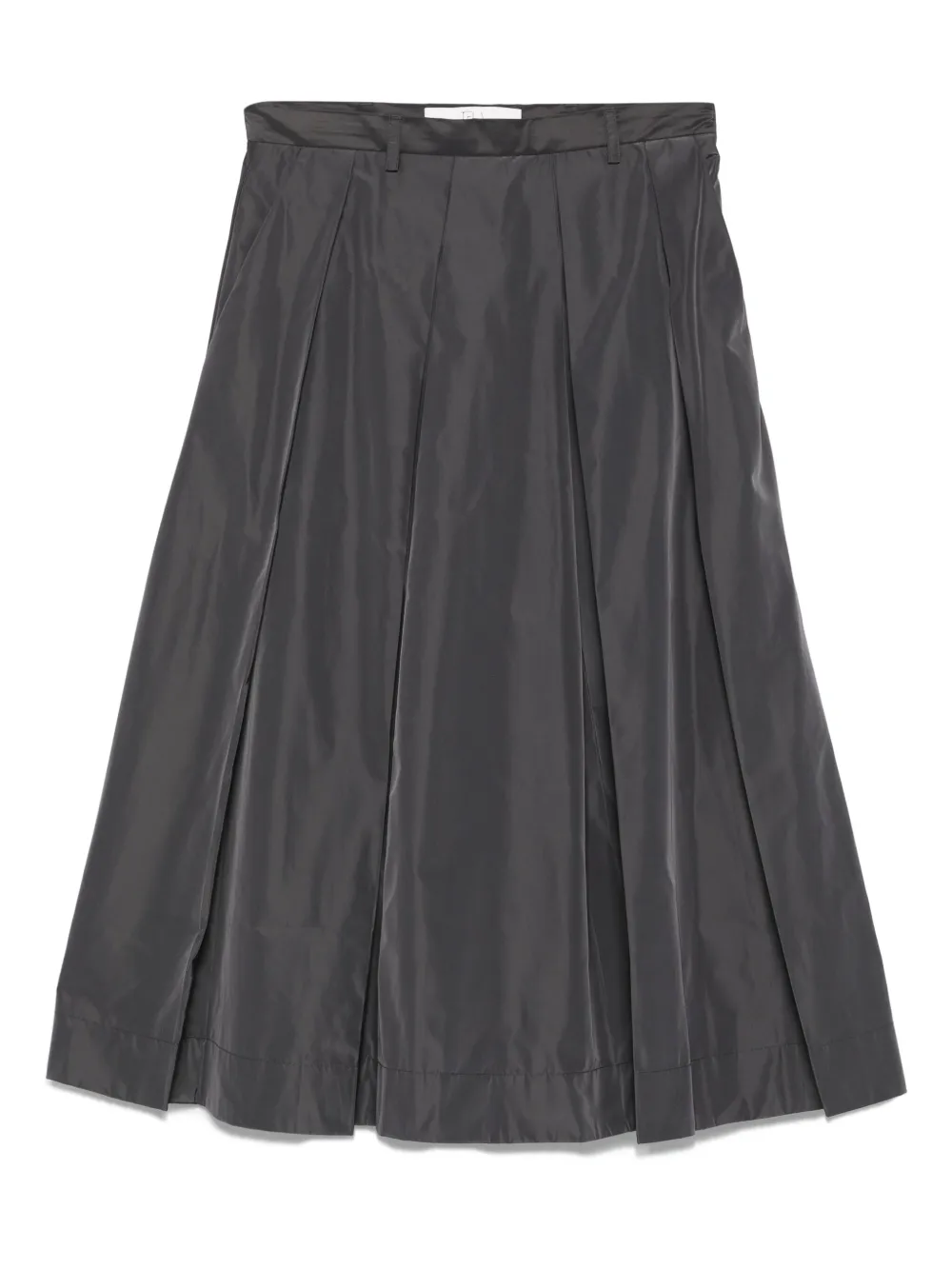 

Плиссированная юбка миди Tela, серый