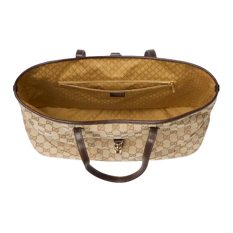 Сумка-шоппер Gucci Jackie Canvas Medium — фото 2