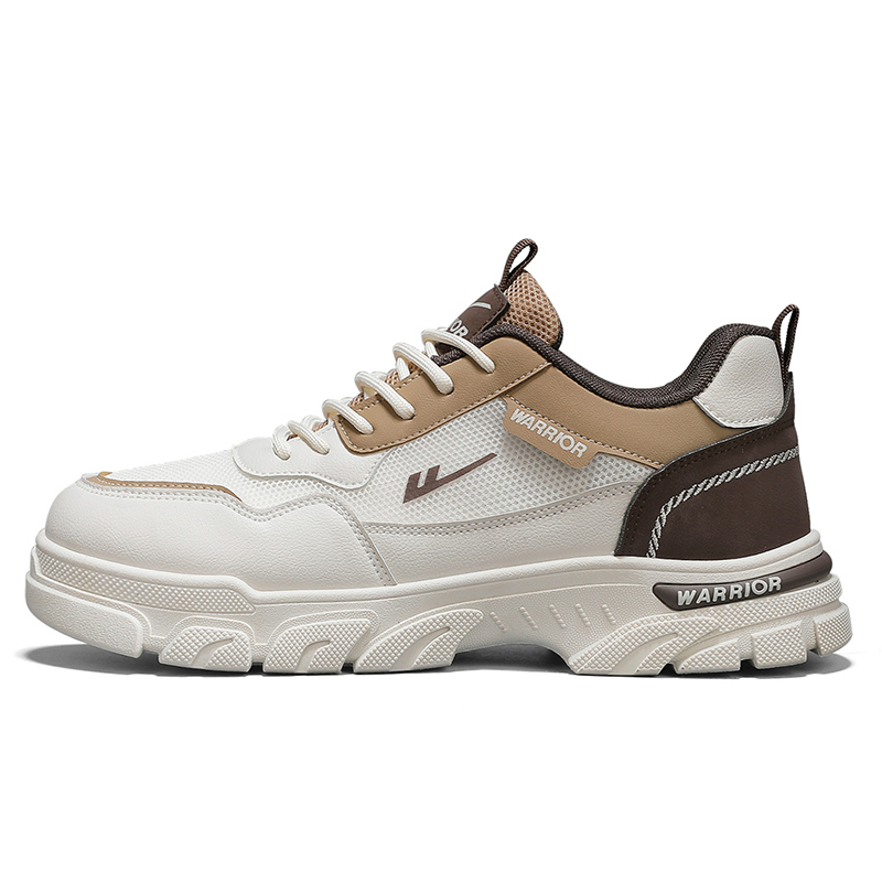 

WARRIOR Рабочие ботинки мужские низкие бежево-хаки (улучшенная сетка), цвет Beige Khaki (Mesh Upgraded)