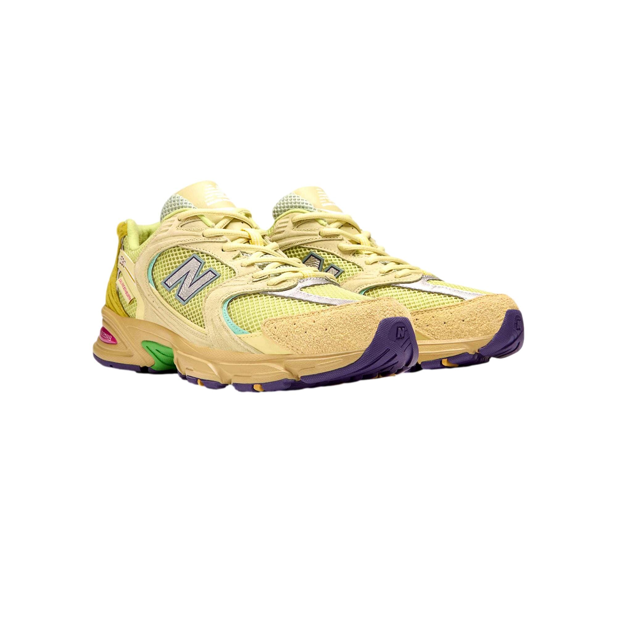 New Balance Salehe Bembury x 530 "Prosperity Be The Prize" Yellow/Green  MR530PR Men's — фото 2