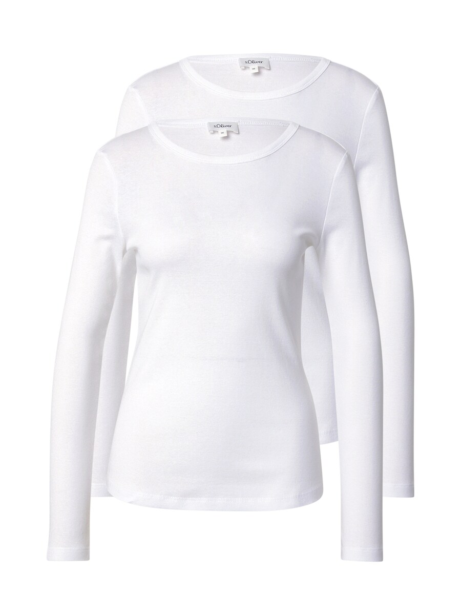 

Лонгслив s.Oliver, White