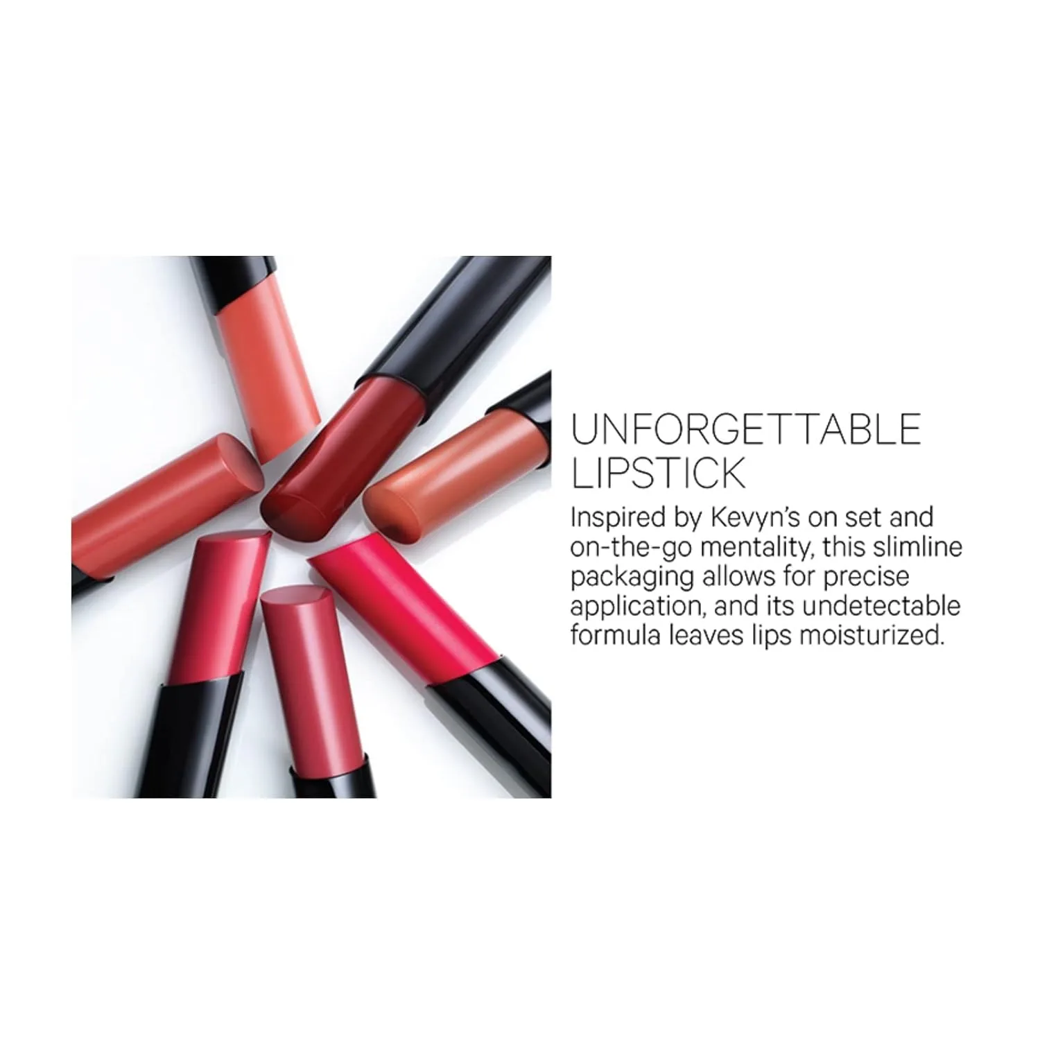 Помада Kevyn Aucoin Unforgettable, цвета в матовом, кремовом и глянцевом финише, Enigma (vibrant hot pink): Shine finish. — фото 2