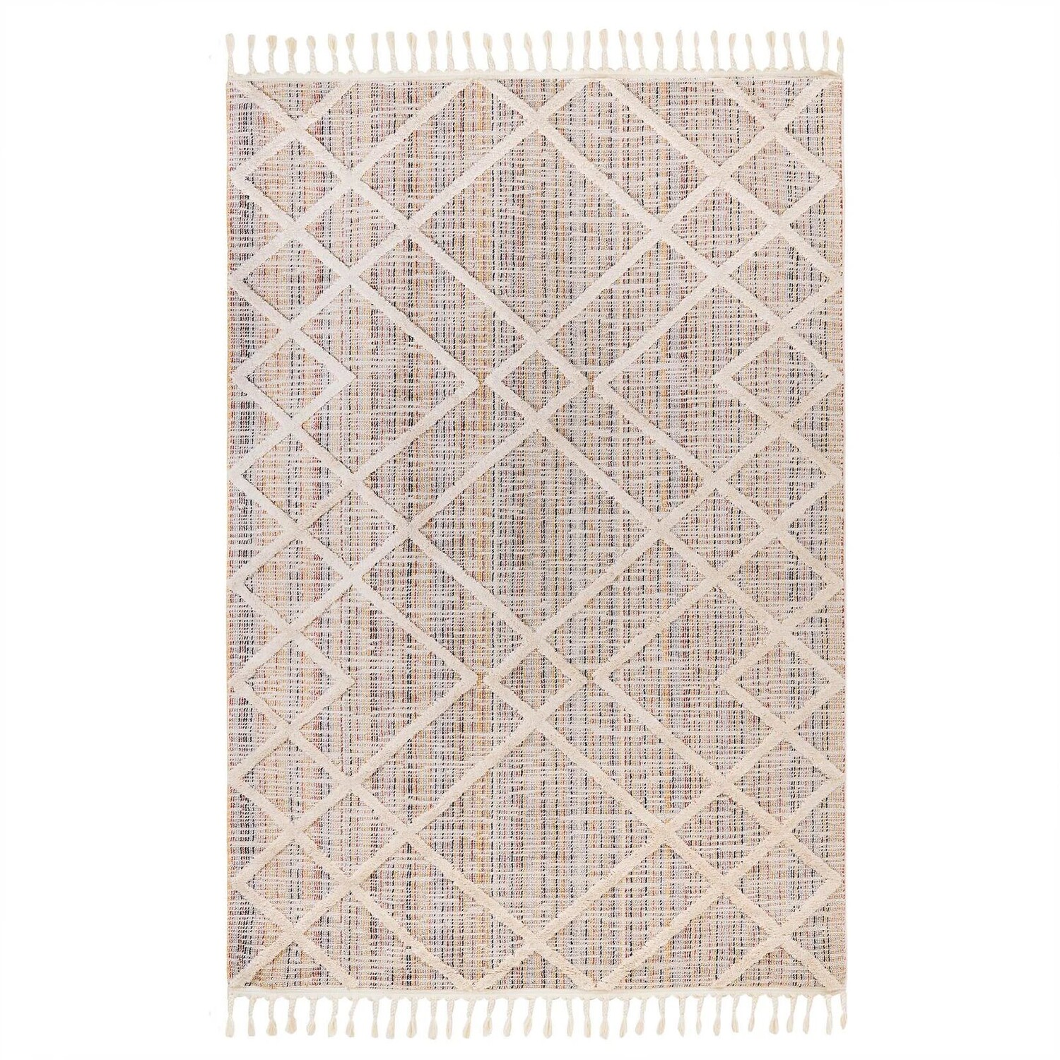 

Ковер машинной работы Evidea Soft Terazzo Cream - Бежевый - 160x230 см