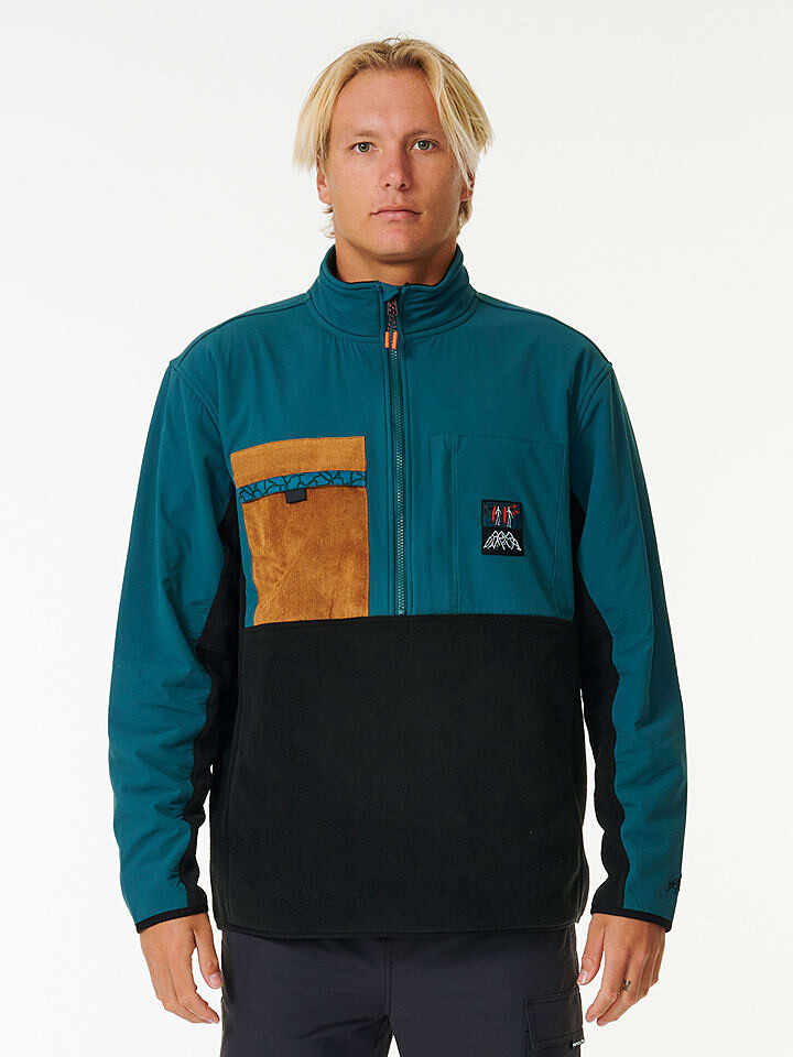

Дождевик Rip Curl Hybridpullover Anti-Series Journey, цвет Schwarz/Blau