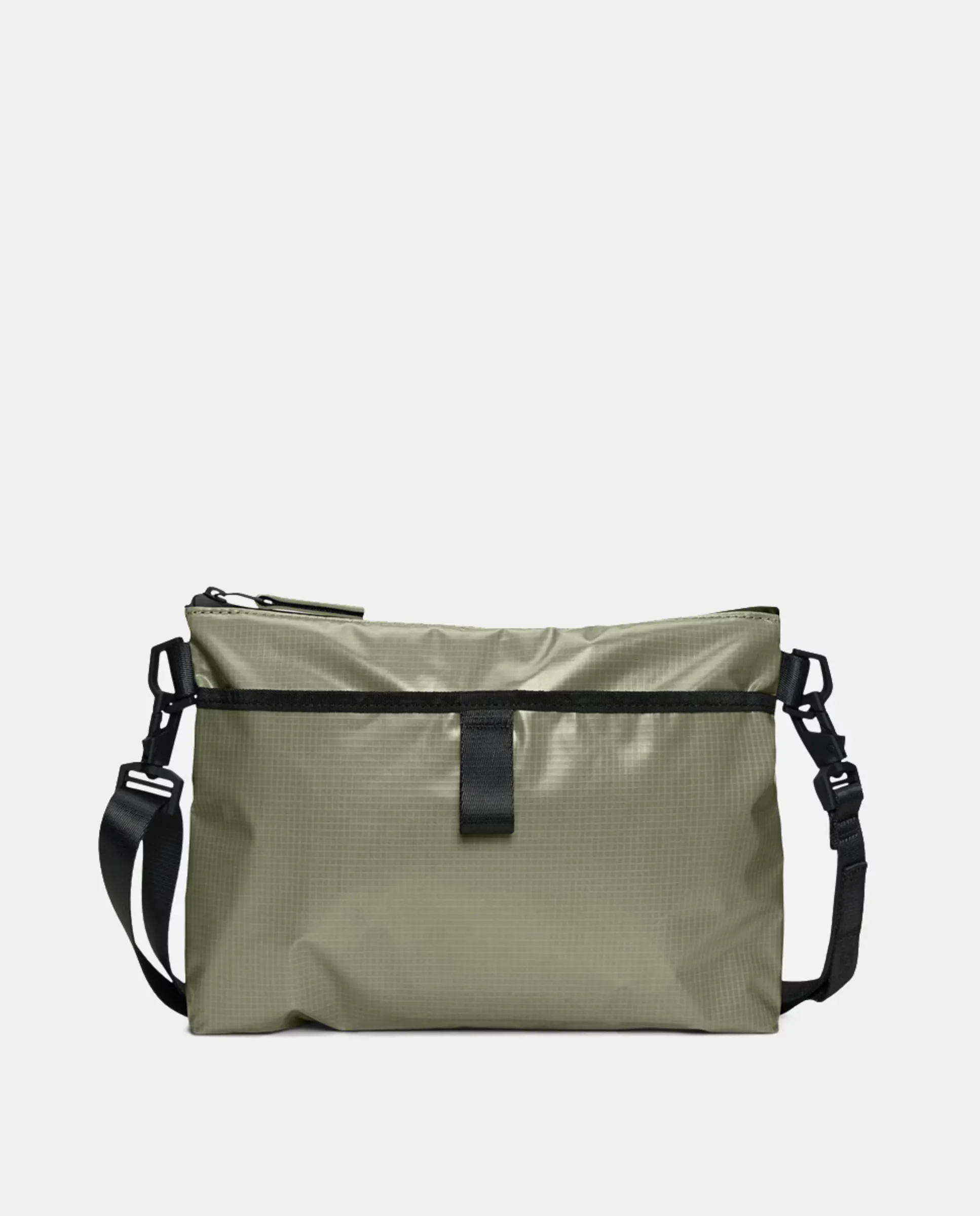 

Сумка Sibu Musette Bag Crossbody в черном цвете Rains, светло-зеленый