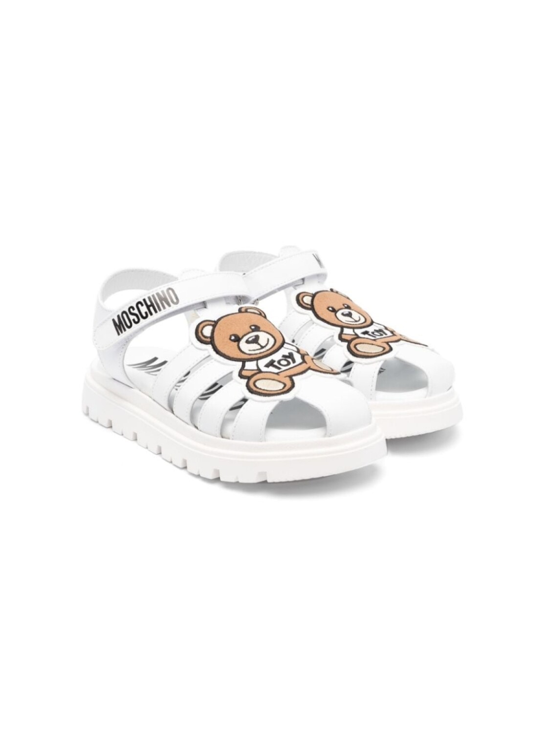 

Moschino Kids сандалии Teddy Bear, белый