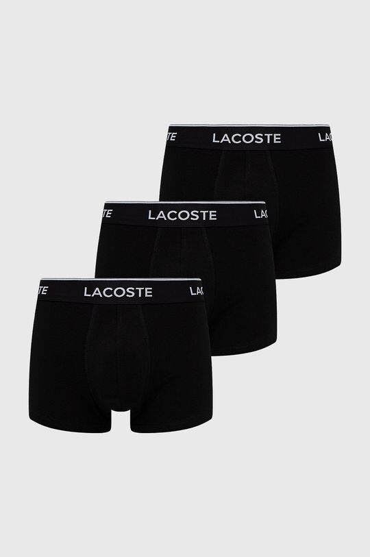 

Боксеры (3 шт.) 5H3389 Lacoste, черный
