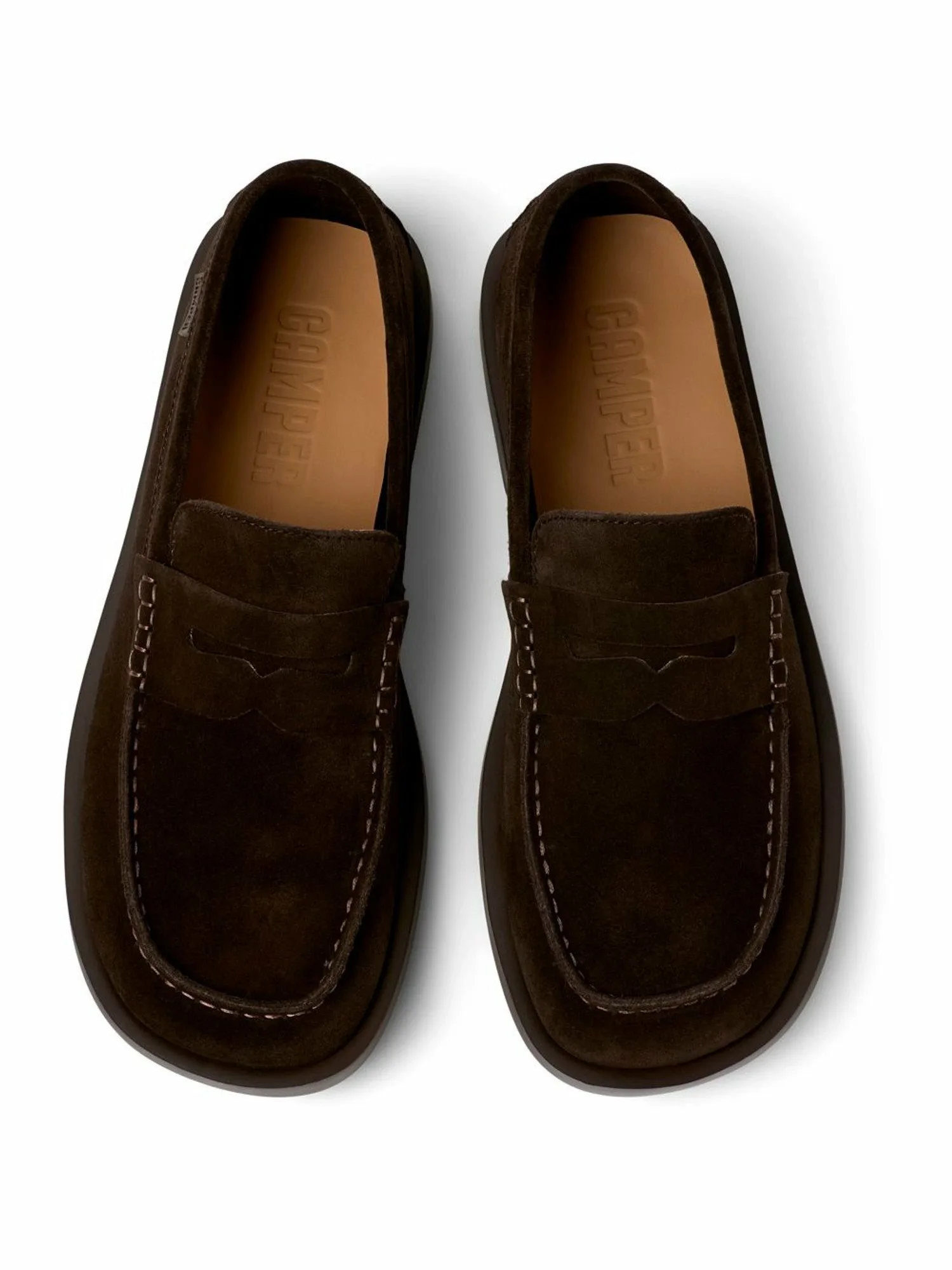 DON / Классическая обувь Camper, Dark brown — фото 2