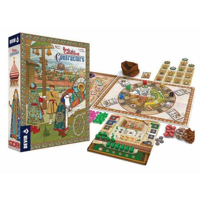

Настольная игра Devir The Red Cathedral - Contractors Expansion