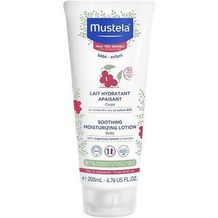 

Успокаивающее увлажняющее молочко 200мл, Mustela