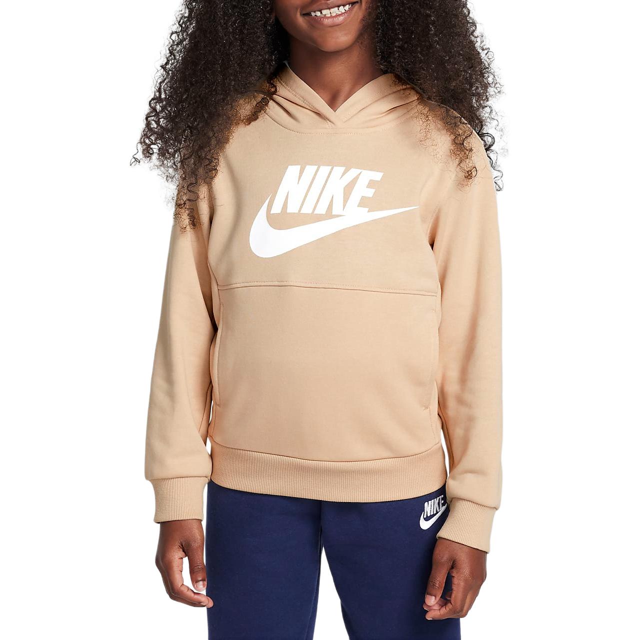 

Nike Толстовка спортивная Club Dune белая для детей от 3 до 7 лет