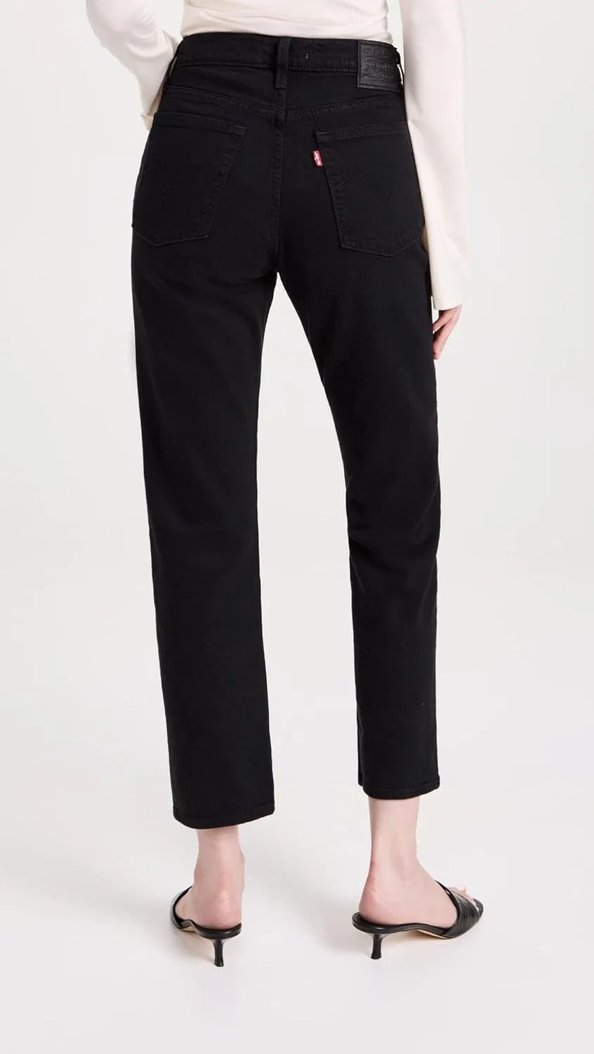 Джинсы Levi's Wedgie Icon Fit, Black Heart — фото 4